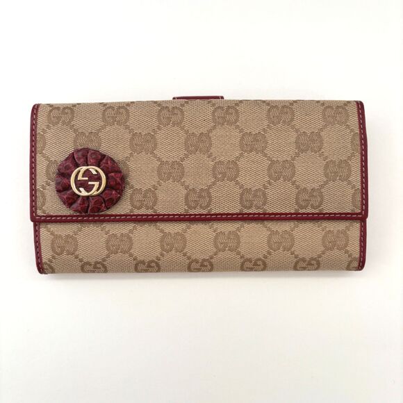 Vintage Gucci Continental Wallet - Picture 1 of 11